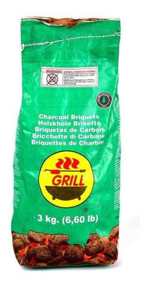 Briquetas De Carbón 3kg - Ideal Para Embarcación 0