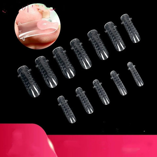 Capsulas Dual System  X 100 Unidades - Sistema Dual Uñas Gel 0