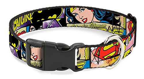 Hebilla De Collar De Perro Clip De Plastico Superheroinas 0