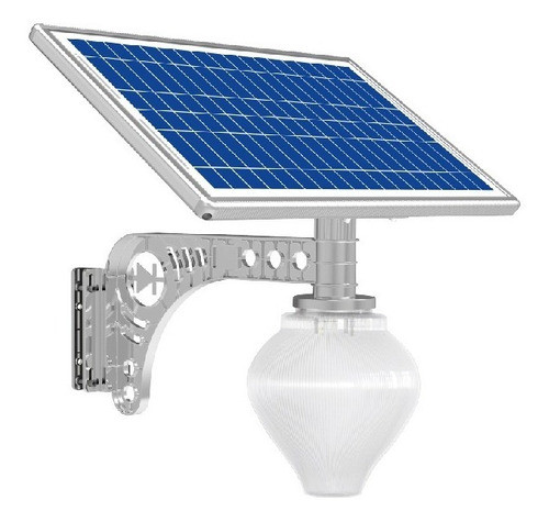 Luminaria De Jardin Con Panel Solar 15w   5 Años De Garantia 0