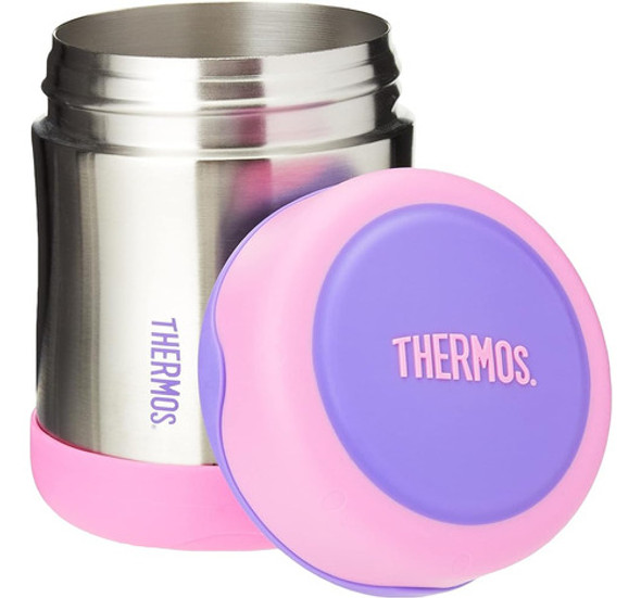 Termo De Acero Inoxidable Alimentario, Rosa, 290 Ml 1 Termo De Acero Inoxidable Alimentario, Rosa, 290 Ml 1