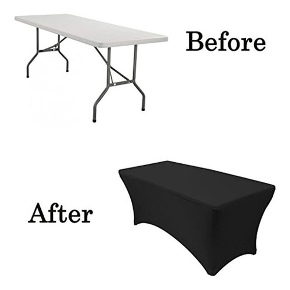 Spandex Estirado - Fundas De Mesa Rectangulares De 5.9 Ft, N 1