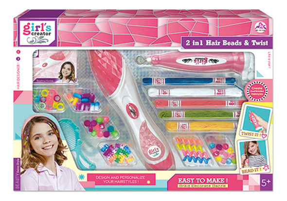 Kit De Trenzado De Cabello 2 En 1 0