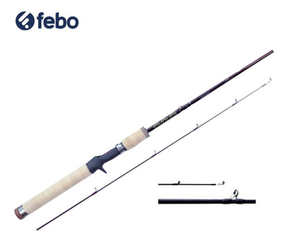 Rapala Caña De Pescar Palladium Carbon 1.80mts Febo 1