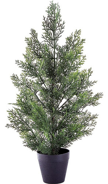 Casi Natural 2ft. Mini Cedar Pine (interior / Exterior) Árbo 0