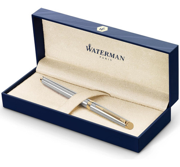 Waterman Hemisphere - Pluma De Acero Inoxidable. Dorado 0 Waterman Hemisphere - Pluma De Acero Inoxidable. Dorado 0