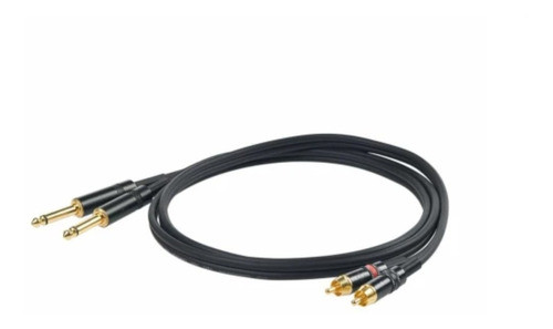Cable Adaptador Proel Chlp310lu3 2x6,3+2xrca 3mt 0