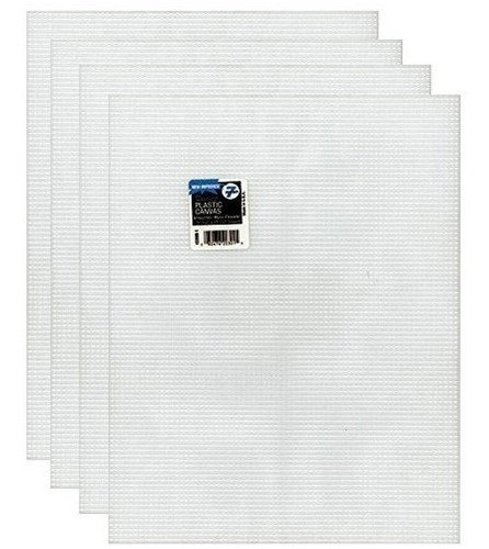 Lienzo De Plastico Transparente 41 X 53 En Paquete De 4 0