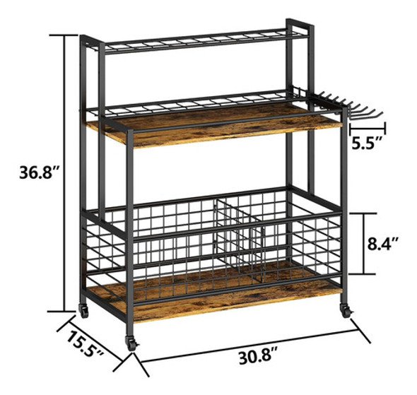 Almacenamiento De Equipos Deportivos De Garaje Gillas, Estan 1