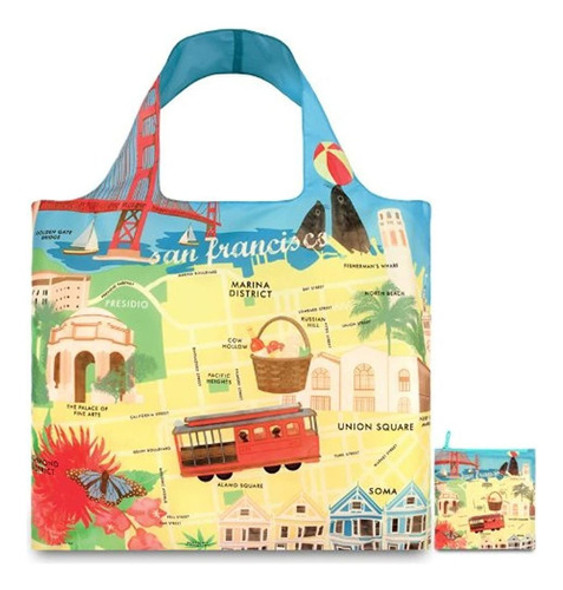 Loqi Urban San Francisco Bolso De Compras Reutilizable Multi 0