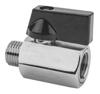 Minivalvula Llave Paso Compresor  1/4 Gas Tyt 1