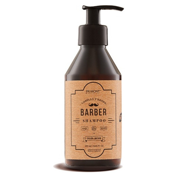 Set Barba Shampoo,pomada Mate Y Serum Primont Cepillo Finger 1