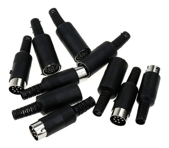 Dahszhi Din 8 Pines Hembra Adaptador Macho Conector Audio 0 Dahszhi Din 8 Pines Hembra Adaptador Macho Conector Audio 0