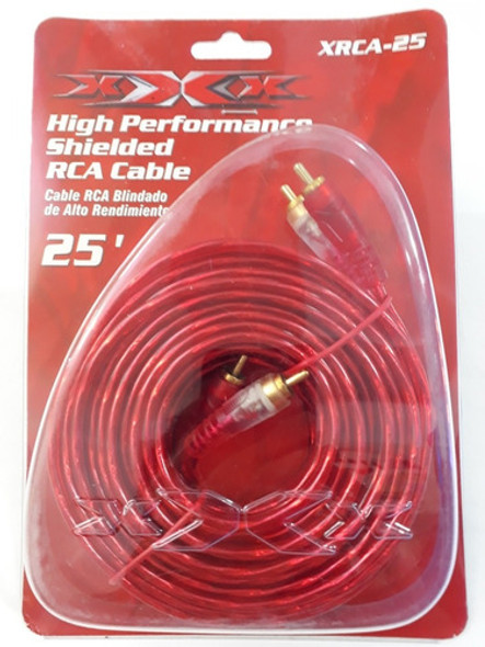 Cable Audio Car Rca - Rca Macho Macho 7,5mt 1
