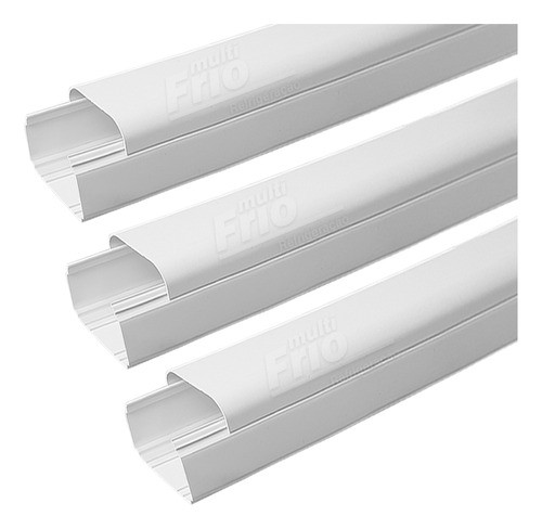 Kit 03 Canaletas P/ Dreno De Ar Condicionado Cb 60 2 Metros 0