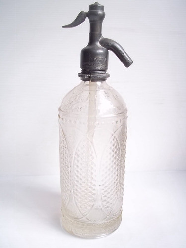Antiguo Sifón Krassin N18 Gran Diseño Gomez Hnos Pico Estaño 1