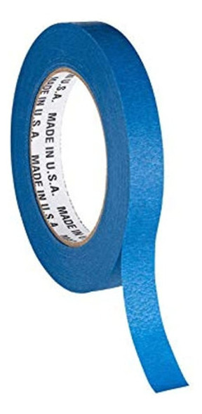 Tapemanblue Azul Cinta De Pintor  34 X 60 M Fondo De 64 Roll 0