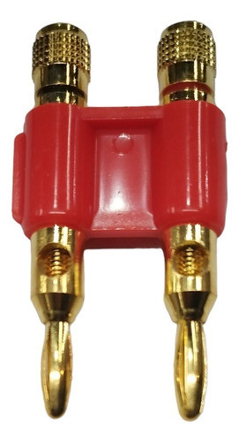 Doble Plug Banana Dorado 0