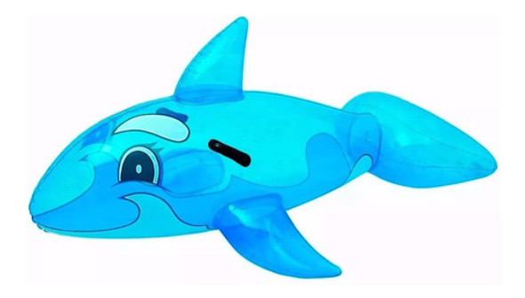Inflable Ballena Transparente 160 Cm. Celeste 0 Inflable Ballena Transparente 160 Cm. Celeste 0