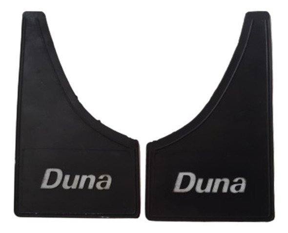 Barrero Babero De Goma Para Fiat Duna X Par - Nuevos! 0