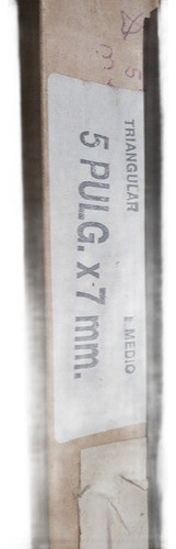 Lima Triangular 5 X 7mm 6 X9mm Poland  5 Docenas A Elección 0