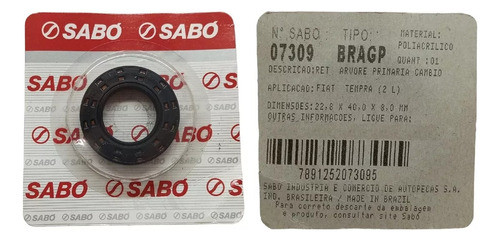 Reten De Directa Fiat Cronos Palio Punto Siena Uno 22.8x40x8 1