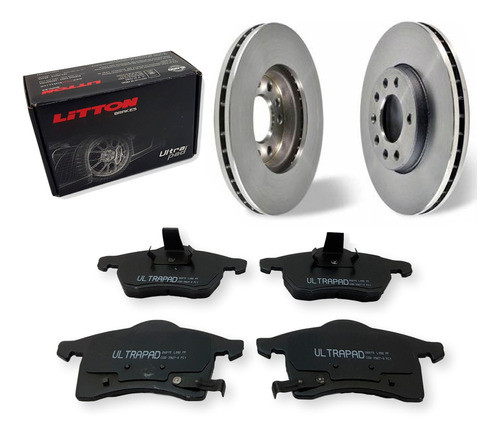 Kit Discos Y Pastillas Chevrolet Astra 1999-2011 2.0 16v Del 0