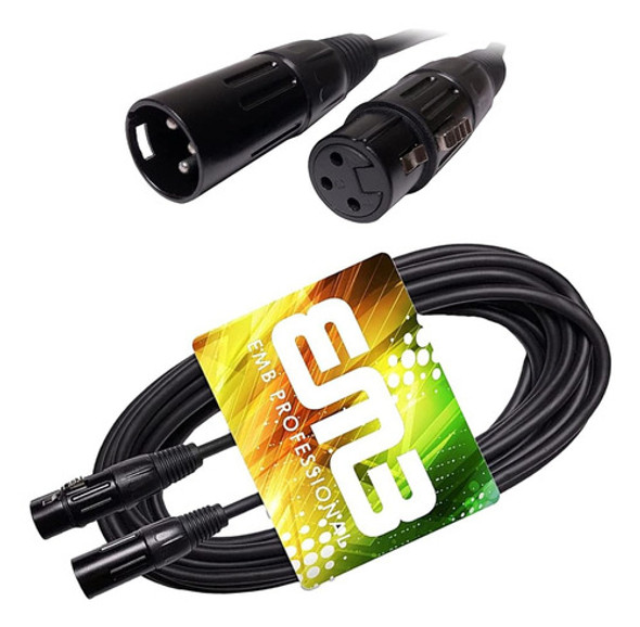Emb Audio Professional Shielded Speaker Cable Xlr Male To Fe 0