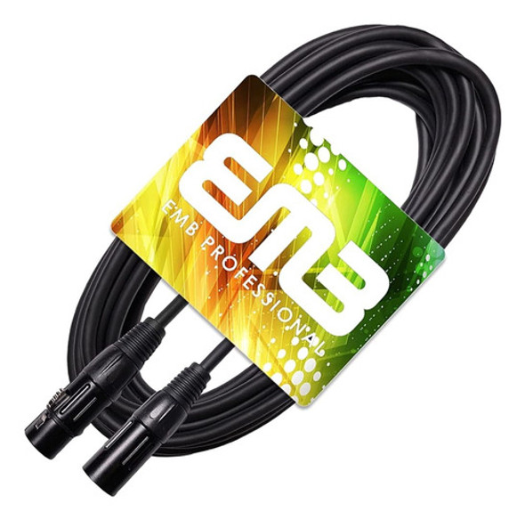 Emb Audio Professional Shielded Speaker Cable Xlr Male To Fe 1