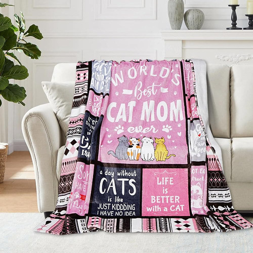 Regalos De Manta De Mamá De Gato Para Mamá De Gato Para El D 1