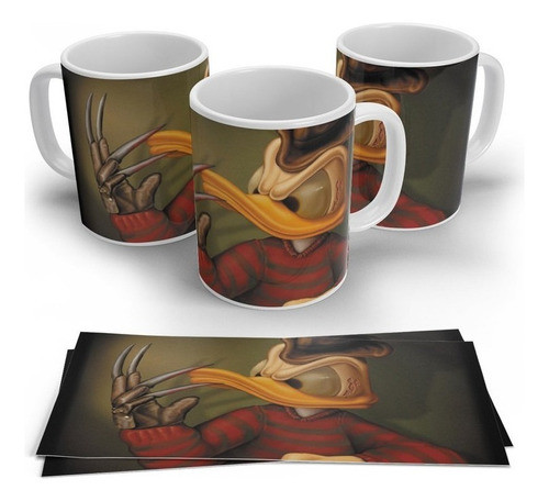 Taza Ceramica Sublimada Freddy Pato Donald #608 0