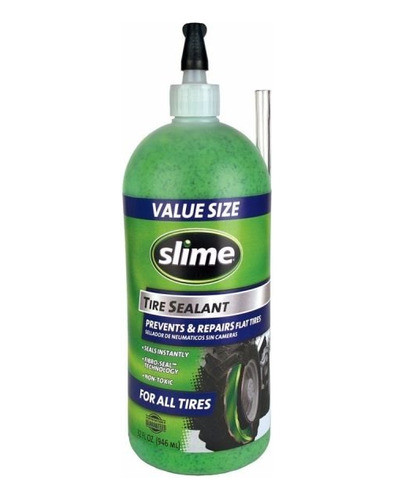 Sellador Slime Para Utv/atv S/ Camara 32oz Para Las 4 Ruedas 0