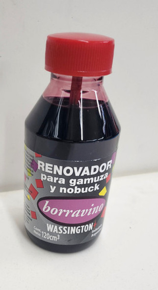 Renovador Para Gamuza Y Nobuck Wassington Color Borravino 1 Renovador Para Gamuza Y Nobuck Wassington Color Borravino 1