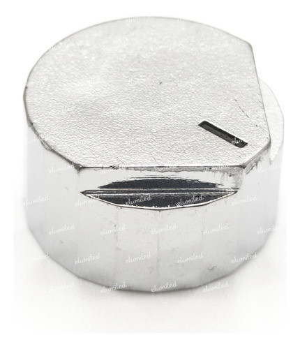 Perillas Potenciometro 20mm Alto 14mm Eje Estriado Cromada 0