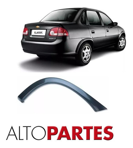 Moldura Guardabarro Trasero Classic 2010 A 2016 Der 1