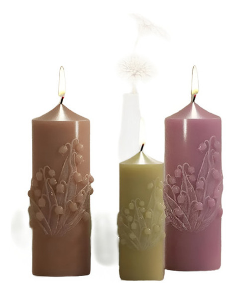 Molde Silicona Vela Con Diseño. Tpr 0 Molde Silicona Vela Con Diseño. Tpr 0