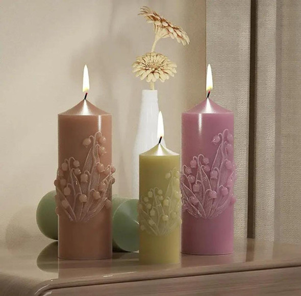 Molde Silicona Vela Con Diseño. Tpr 1 Molde Silicona Vela Con Diseño. Tpr 1