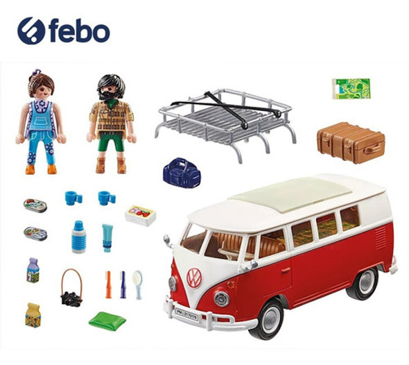 Volkswagen T1 Kombi - Coleccionable Playmobil Febo 1