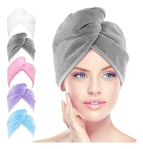 Envoltura De Toalla Para El Cabello De Microfibra Aidea, Paq 0 Envoltura De Toalla Para El Cabello De Microfibra Aidea, Paq 0