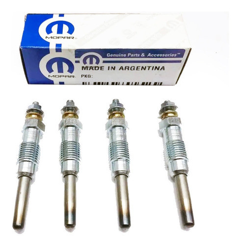 Juego 4 Bujias Precalentamiento Fiat Duna 1.7 D Original 0