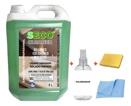 Limpiador En Seco Sillones/colchones 5 L 0
