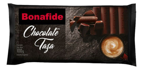Chocolate Bonafide Para Taza Al 60% 100gr X 6 Unidades 0