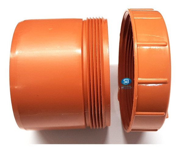 Tapon De Inspeccion Con Rosca Diam 110 Para Caños De Pvc 0