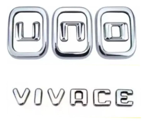 Kit Insignia Fiat Uno Vivace 0