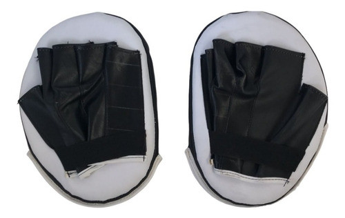 Par De Guantes Foco Rojo Beatboss Con Dedos Muñequera Oferta 1
