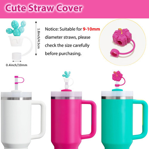 Set De Accesorios P/taza Stanley Tapas-tapones-funda  P.pink 1