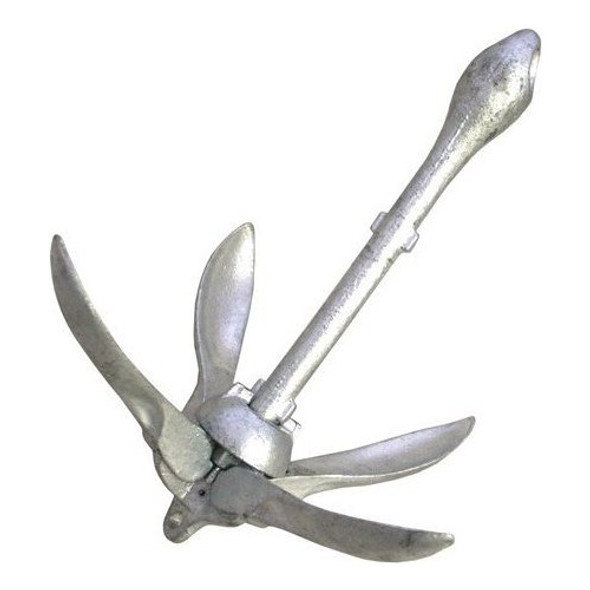 Seasense 1 1/2lb Ancla De Grappling, Hierro Galvanizado 0