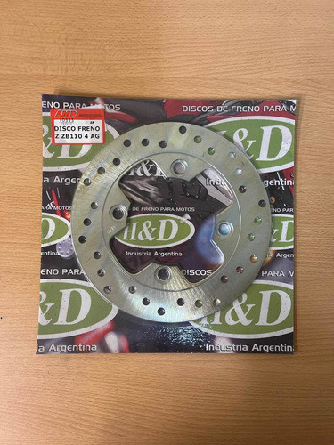 Disco De Freno Zanella Zb110 (para 4 Tornillos) Amp 1