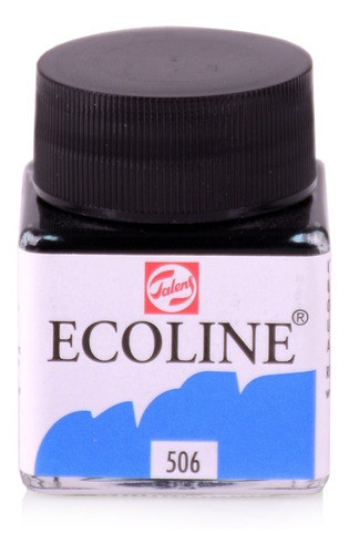 Talens Ecoline Azul Ultramar Oscuro 30 Ml. 11255051 - Mosca 0