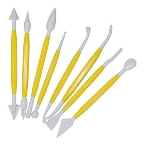 Set De 8 Estecas - A Estrenar   (615) 0